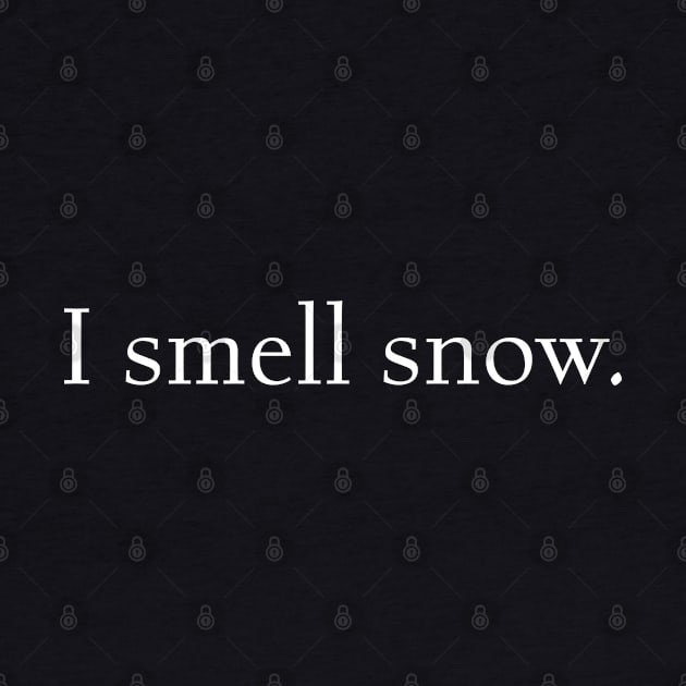 I smell snow by OffBookDesigns